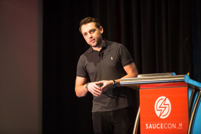Speaking at Saucecon 2018